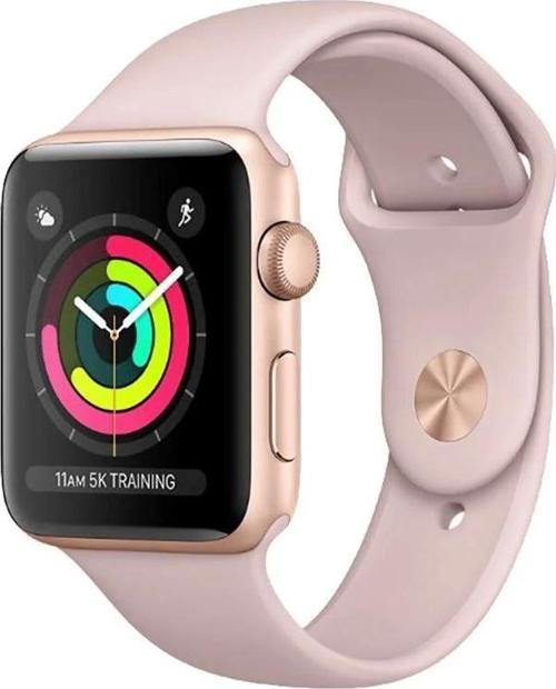 T700 Android İos Uyumlu Çağrı Özellikli Akıllı Saat Gold Kasa Pembe Kordon