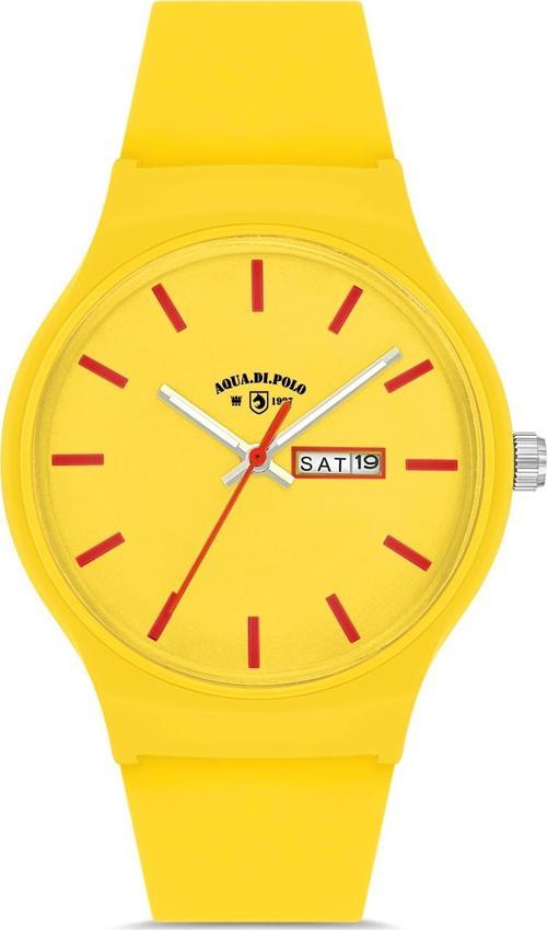 Sarı Unisex Silikon Kol Saati APWR031821