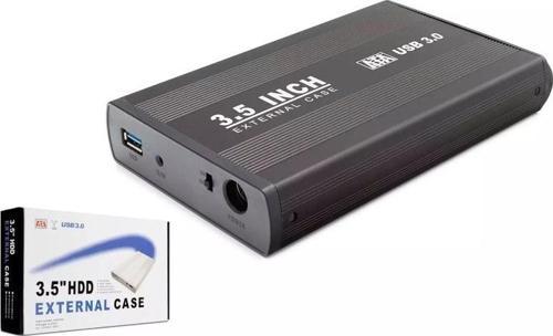 HDX1756 HDD KUTUSU USB3.0 SATA 3.5" SİYAH