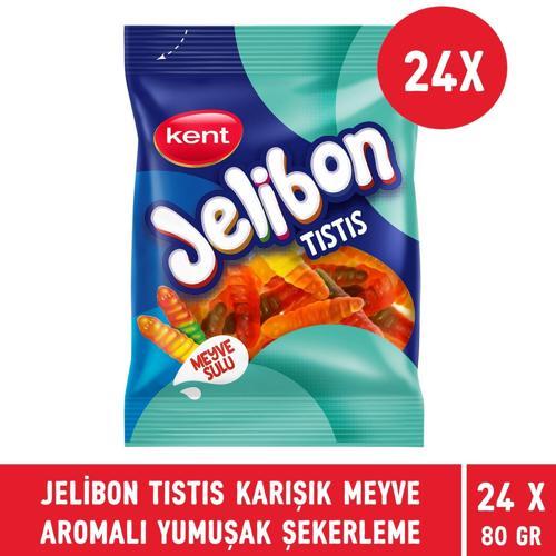 Tıstıs Karışık Meyve Aromalı Yumuşak Şekerleme 80 gr - 24 Adet