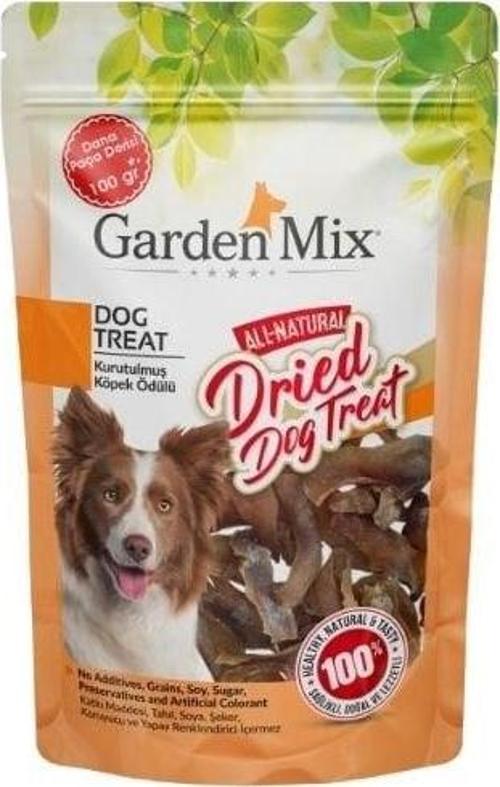 Kurutulmuş Dana Paça Derisi Köpek Ödül Maması 100 Gr