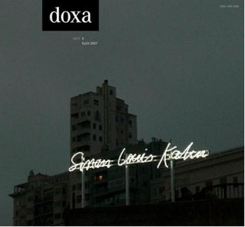 Norgunk Yayıncılık Doxa - Sayı 5