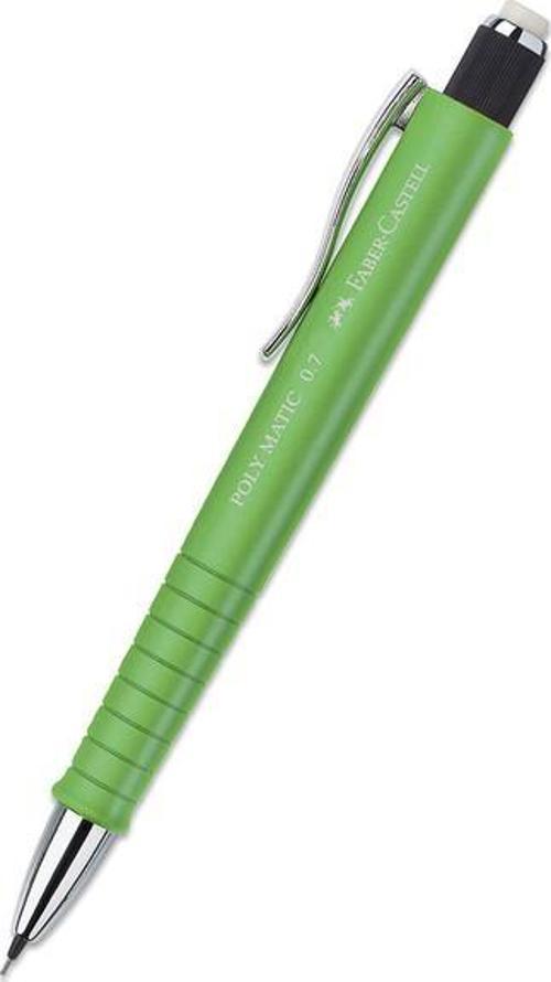 Faber-Castell 1333 Metalik Poly Matic Yeşil Versatil Kalem