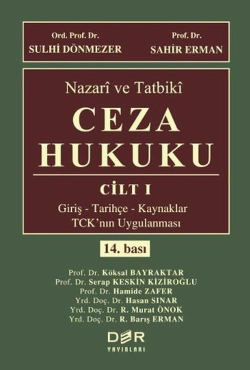 Nazari ve Tatbiki Ceza Hukuku 1