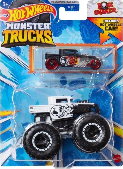 Monster Trucks ve Araba Seti 1:64 Arabalar BONE SHAKER GRH81-HWN41