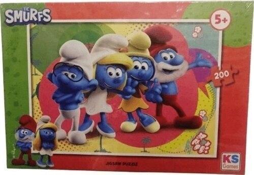 200 Parça The Smurfs Puzzle Lisanslı Ürün