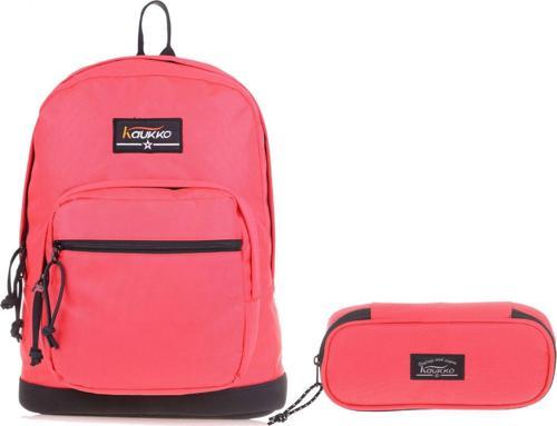 Mercan Üç Bölmeli Okul Günlük Sırt Çantası ve Kalemlik Seti (Kız)