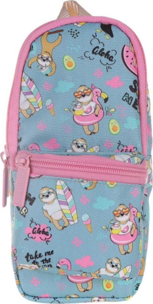 Nature Junior Bag Flamingo ve Avokado Kalem Çantası - Kız Çocuk