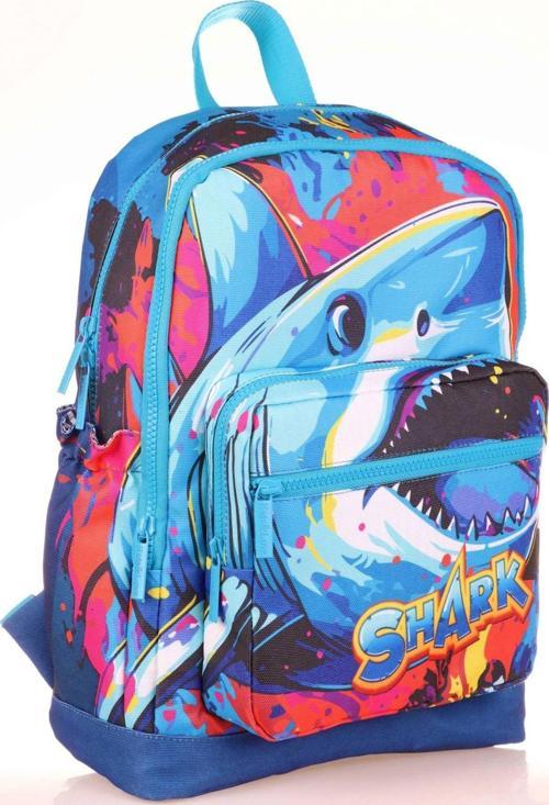 Kids Mavi Köpekbalığı Erkek Çocuk Okul Sırt Çantası