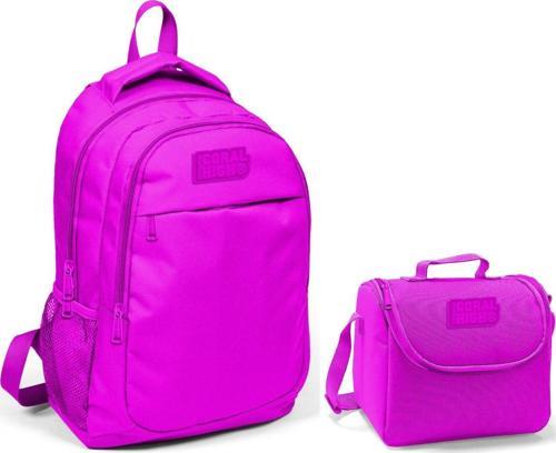 Coral High Kız Çocuk Pembe Okul Sırt Çantası ve Beslenme Çantası