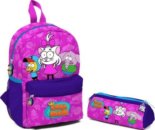 Kral Şakir Pembe Yuva ve Anaokulu Sırt Çantası Seti