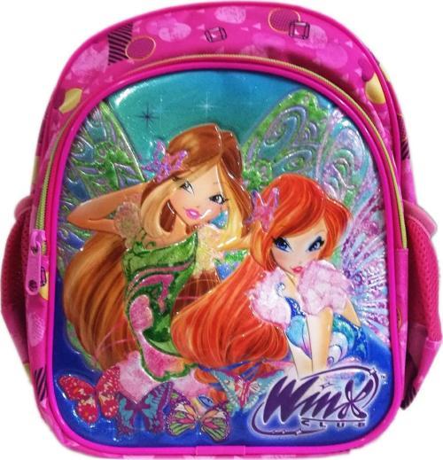Winx Anaokulu Çantası - İki Bölmeli Kız Çocuk Günlük ve Okul Çantası