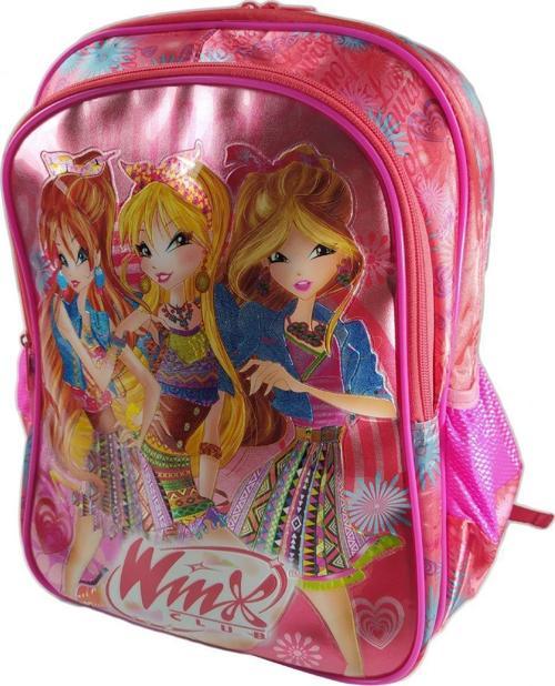 Winx Club İki Bölmeli Narçiçeği Kız Çocuk Okul Çanta