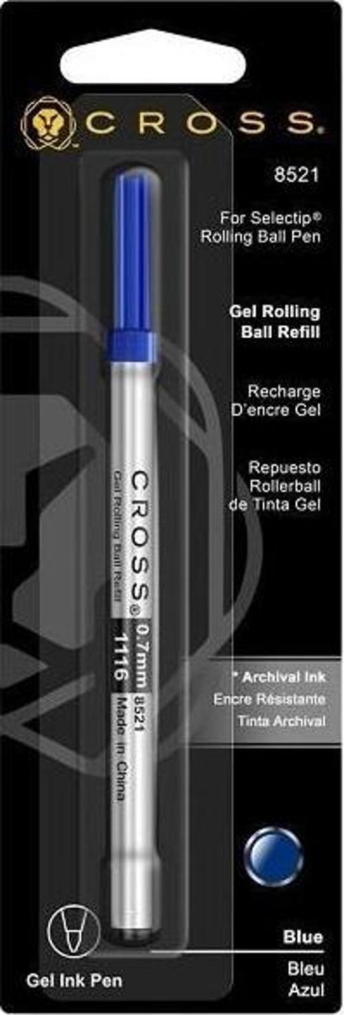 Roller Kalem Yedeği (Refil) Mavi 8521 (6 Lı Paket)