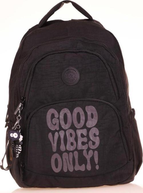 Crazy Okul Sırt Çantası Black K1677