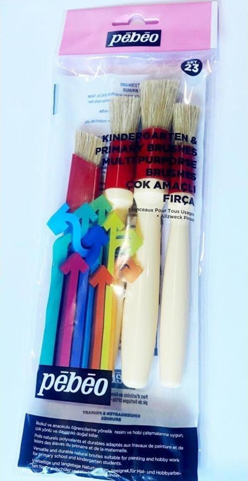 Anaokulu Fırça Seti 4 Lü Set-23