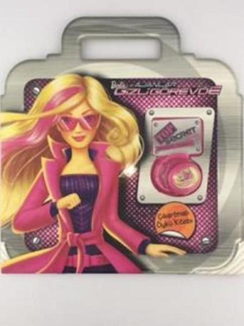Barbie ve Ajanlar Gizli Görevde Çıkartmalı Öykü Kitabı Top Secret