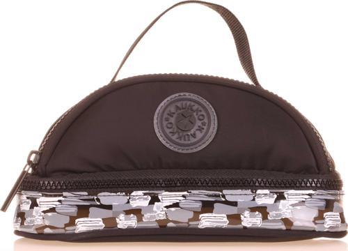 Crescent Wicker Kalem Çantası Stone Black K2639