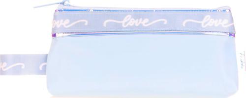 Mirror Baggy Kalem Çantası Açık Mavi K2668