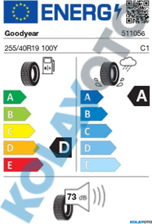 Eagle F1 SuperSport 255/40R19 100Y XL FP (Yaz) (2022)