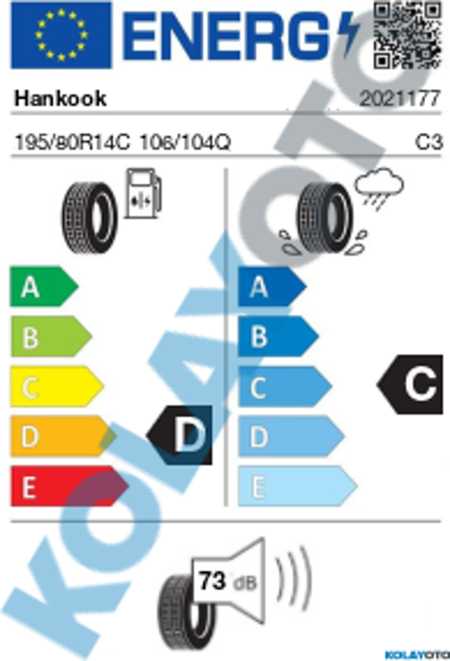 Vantra ST AS2 RA30 195/80R14C 106/104Q (4 Mevsim) (2023)