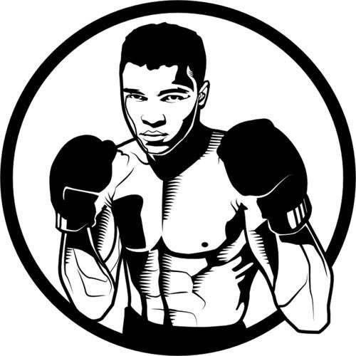 MUHAMMED ALİ FOLYO STİCKER 30cm Uzunluk