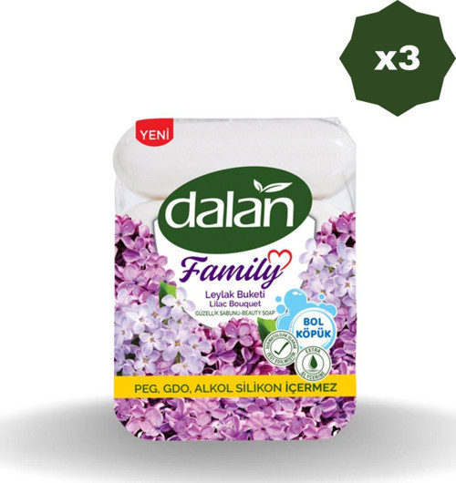 Gül Banyo Sabunu 4'Lü 150 Gr X 3 Adet