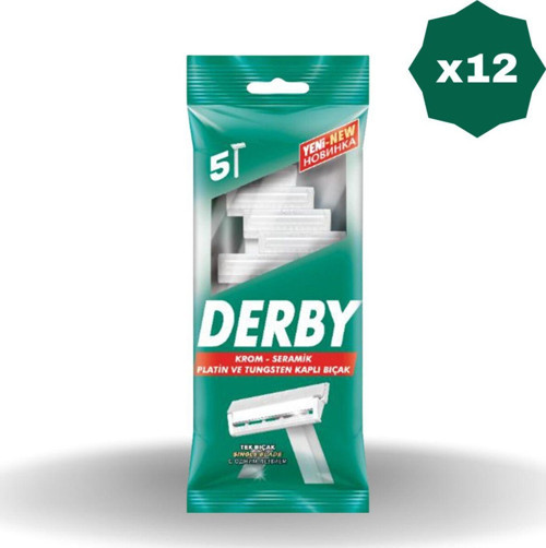 Tıraş Bıçağı Poşet 5'Li X 12 Adet