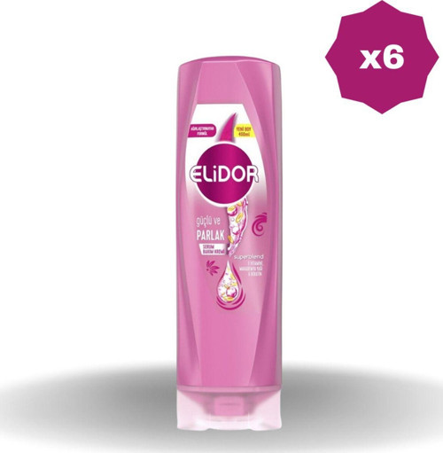 Güçlü Parlak Saç Kremi 400 Ml X 6 Adet