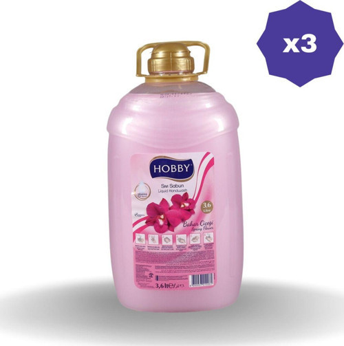 Bahar Çiçeği Sıvı Sabun 3 Lt X 3 Adet