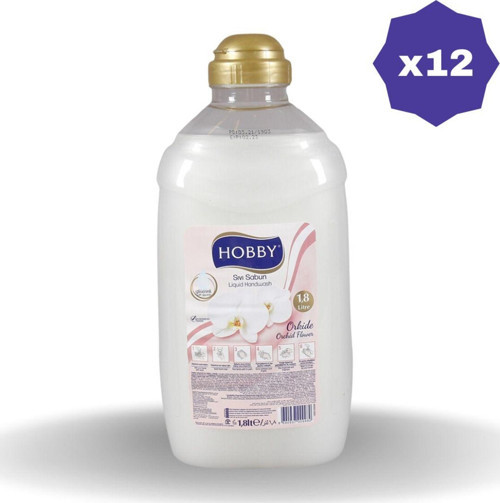 Orkide Sıvı Sabun 1,8 Lt X 12 Adet