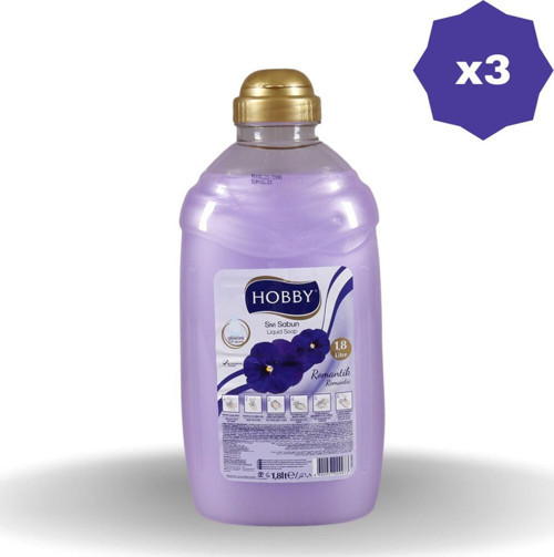 Romantik Sıvı Sabun 1,8 Lt X 3 Adet