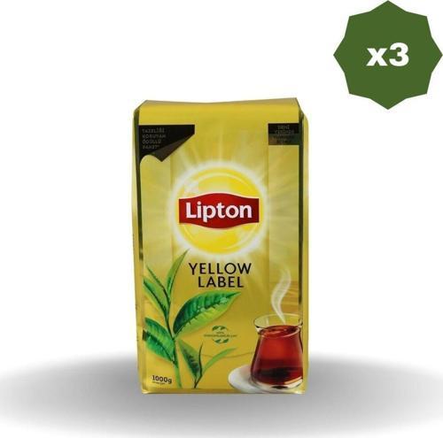 Lipton Yellow Label 1 Kg X 3 Adet