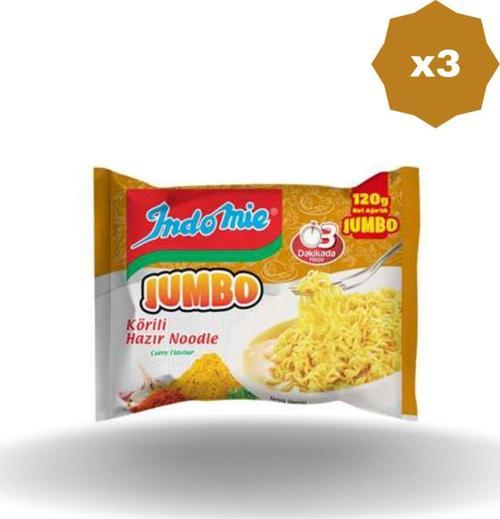 Jumbo Noodle Körili 120G X 3 Adet