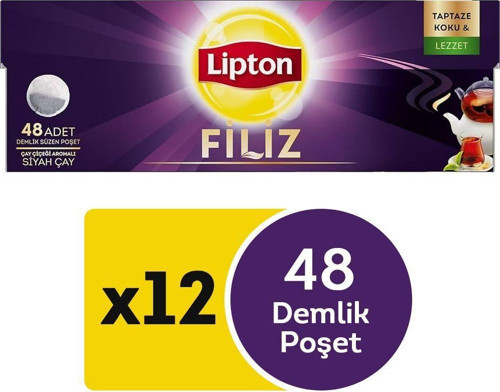 Filiz Demlik Poşet Çay 48'Li X 12 Adet