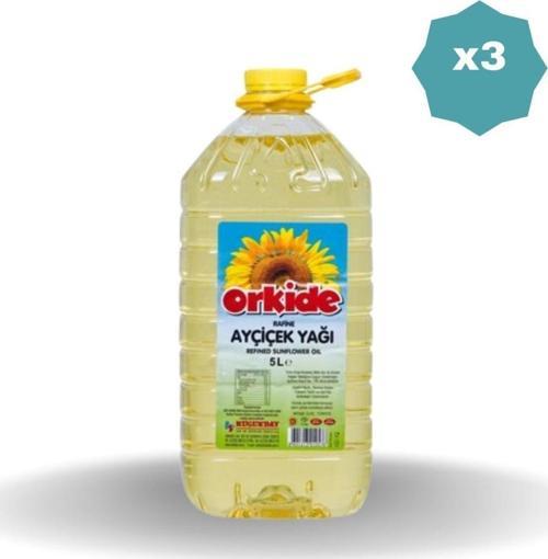 Ayçiçek Yağı 5 Lt X 3 Adet