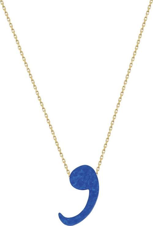 Altın Opal Vav Kolye