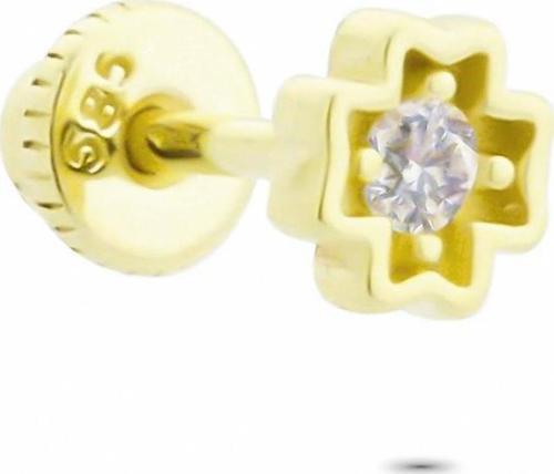Altın Tektaş Helix Piercing