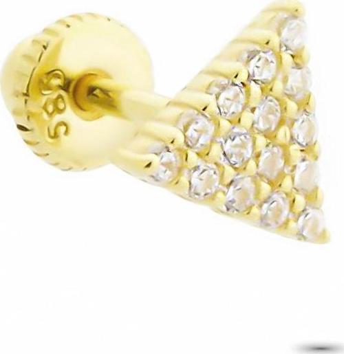 Altın Üçgen Helix Piercing