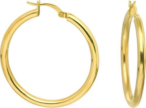 Gümüş 3 cm İnce Halka Küpe