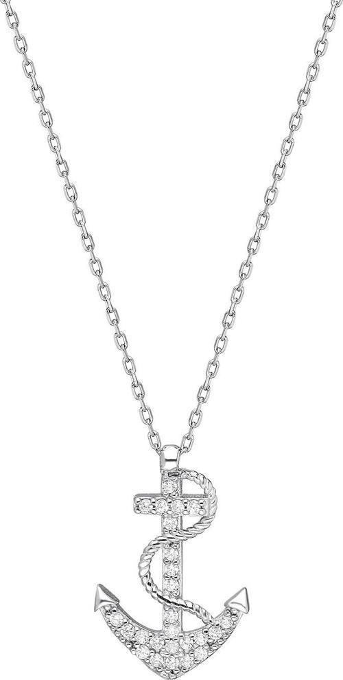 Gümüş Çapa Kolye