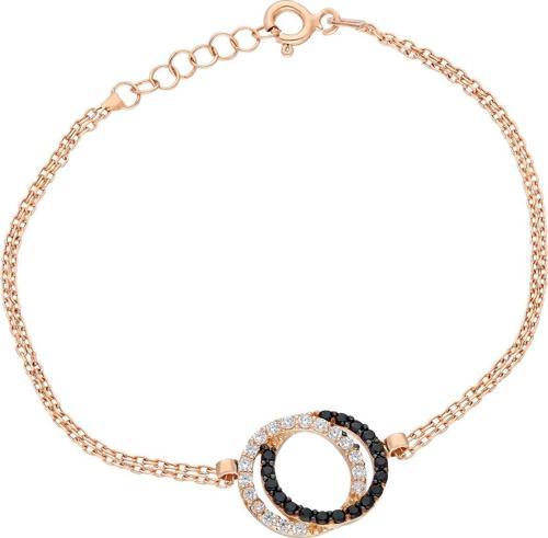 Gümüş Çift Halka Bileklik