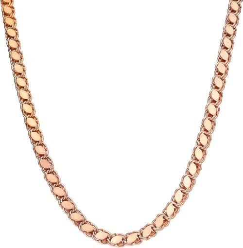 Gümüş 65 cm Pullu Zincir Kolye