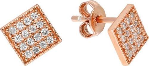 Gümüş Geometrik Küpe