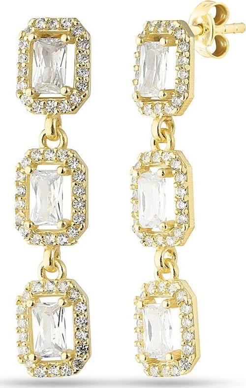 Gümüş Baget Küpe