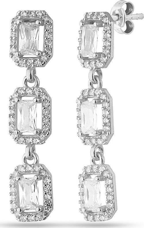 Gümüş Baget Küpe