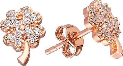 Gümüş Yonca Küpe