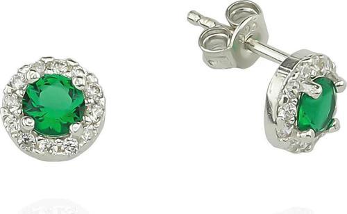 Gümüş Yuvarlak Anturaj Küpe