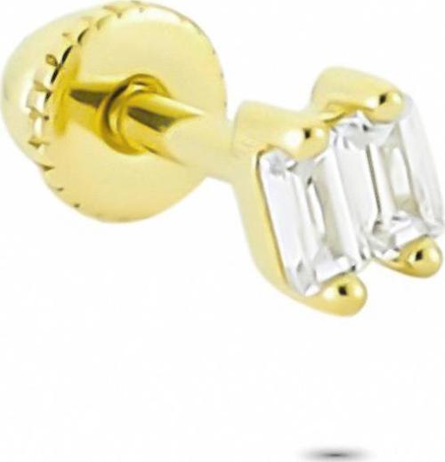 Altın Geometrik Helix Piercing