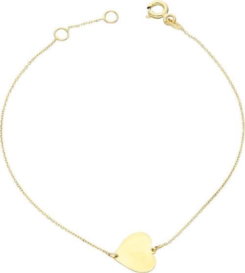 Altın Kalp Bileklik